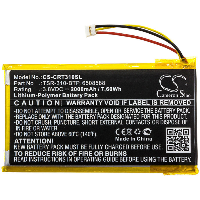Crestron TSR-310 Battery Replacement