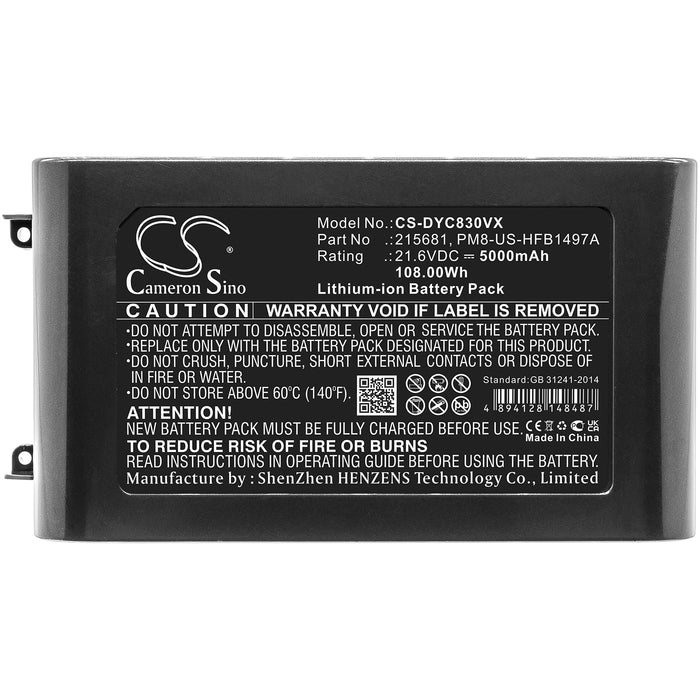 Cameron Sino CS-DYC830VX Battery