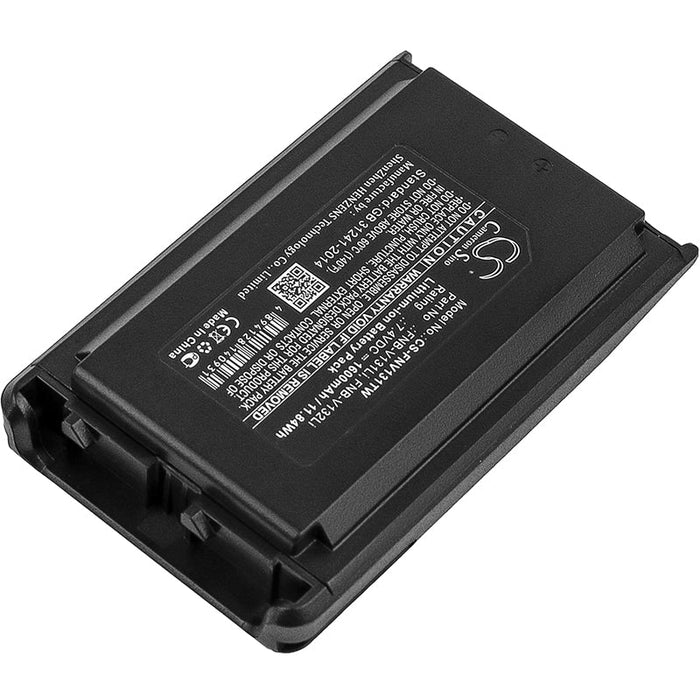 Vertex FNB-V131Li Battery Replacement (1600mAh)