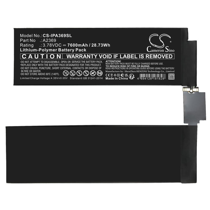 Apple A2369 Battery for iPad