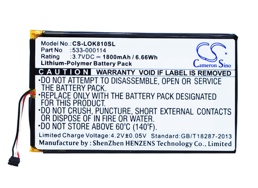 CS-LOK810SL Cameron Sino Battery