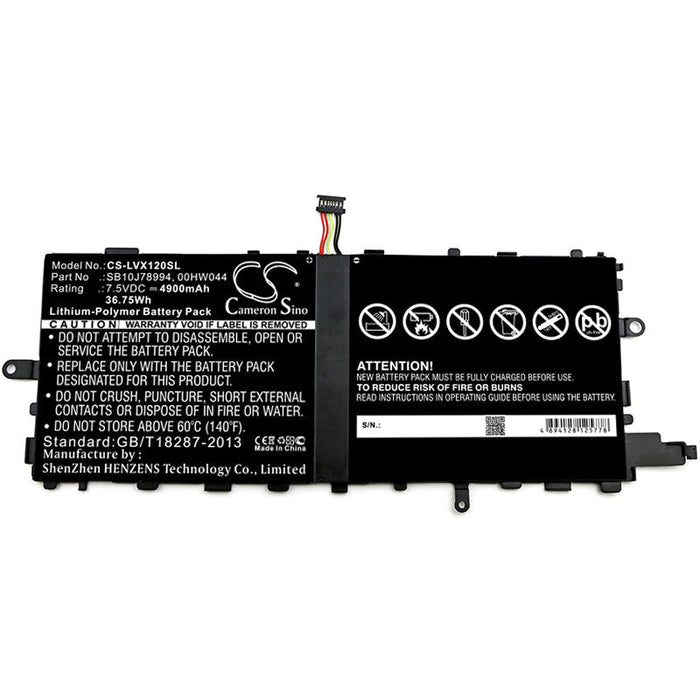 Lenovo SB10J78993 Battery for Tablet