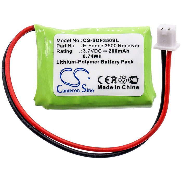 Dogtra E-Fence 3500 Receiver Battery for Dog Collar